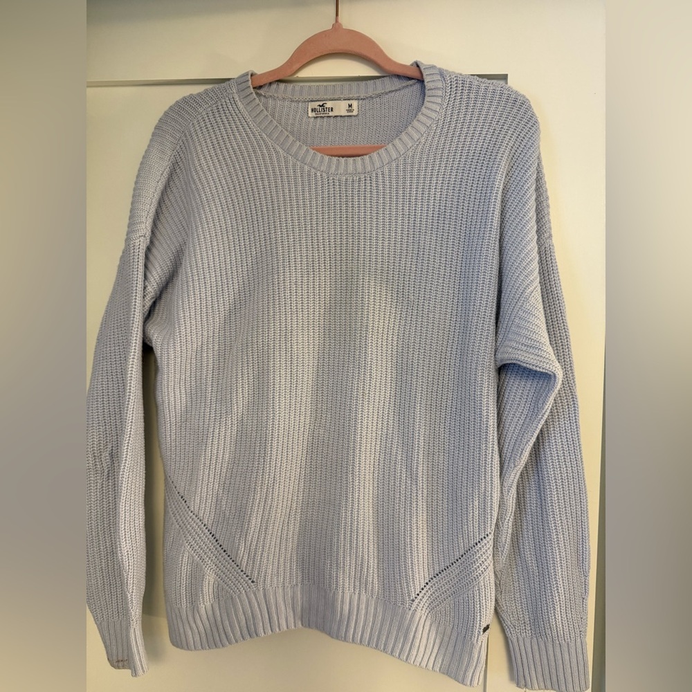 Medium Hollister Light Blue Sweater